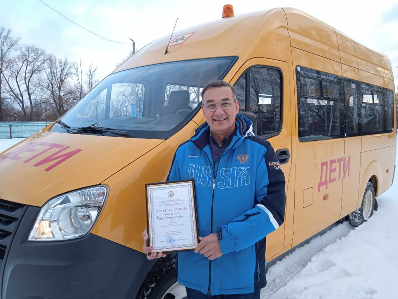 Ильгам Фазылов - победитель финала республиканского конкурса «Лучший водитель школьного автобуса»!