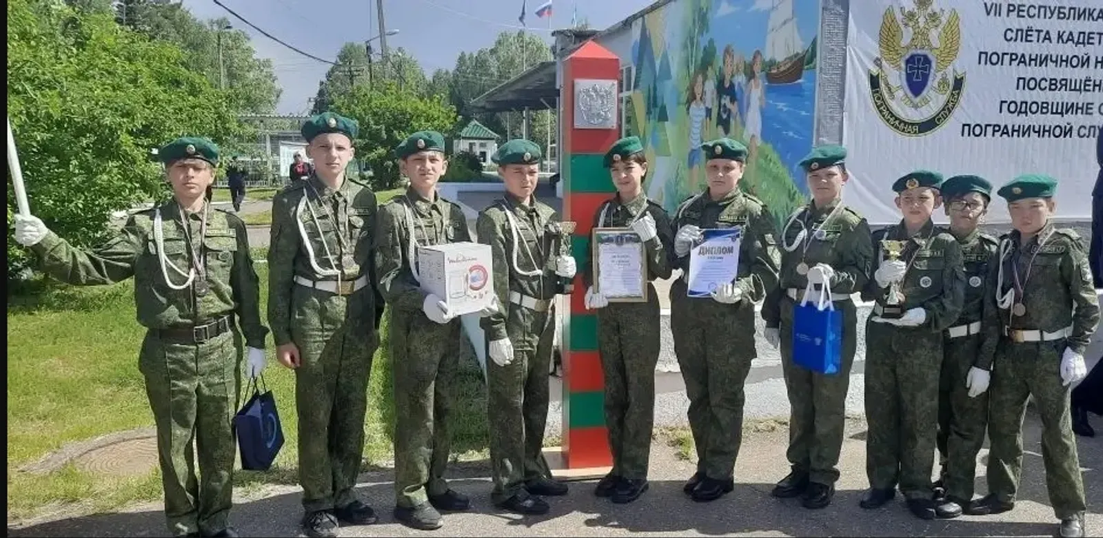 Юные кадеты - достойная смена ветеранам