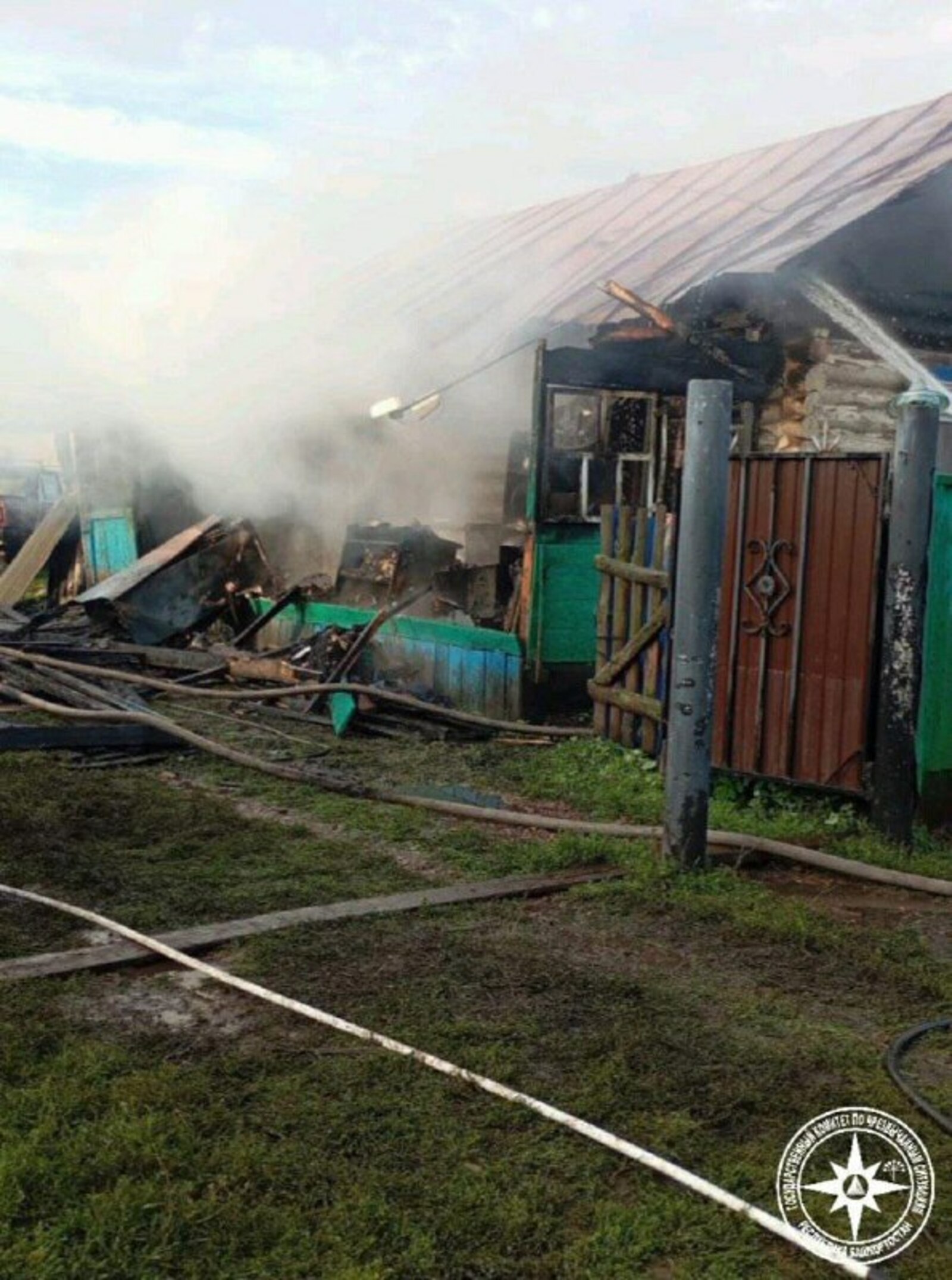 В Альшеевском районе произошел пожар в жилом доме