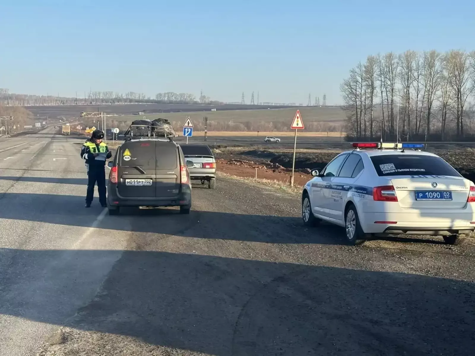 В Стерлитамакском районе идут массовые проверки водителей