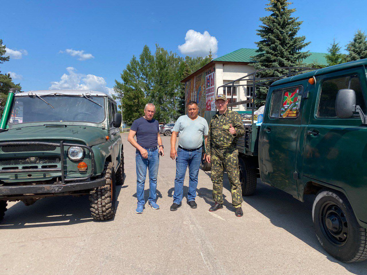 Очередной гуманитарный груз готов к отправлению