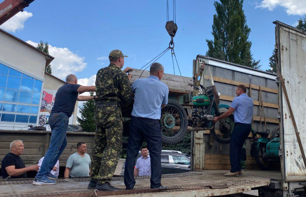 Очередной гуманитарный груз готов к отправлению